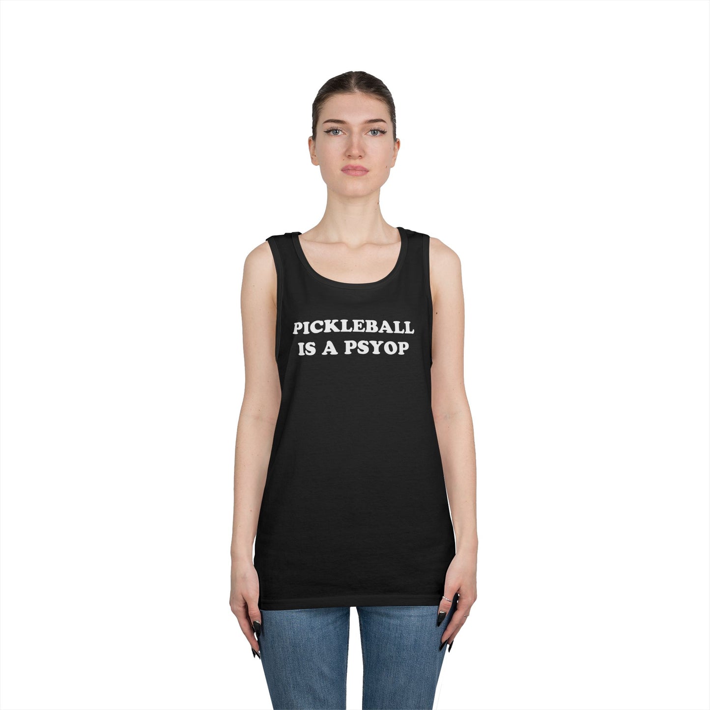 PICKLEBALL IS A PSYOP Tank Top