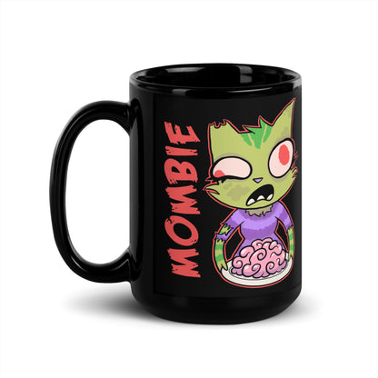 Mombie Black Mug