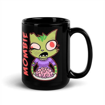 Mombie Black Mug