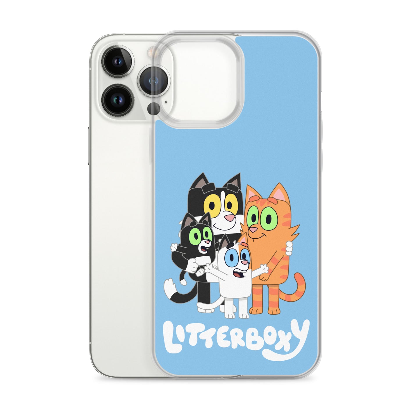 Litterboxy Family iPhone Case