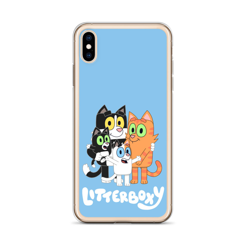 Litterboxy Family iPhone Case