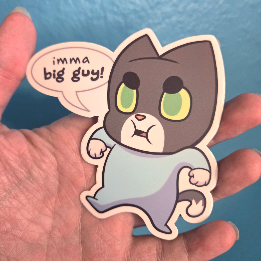 "Imma Big Guy" Vinyl Sticker