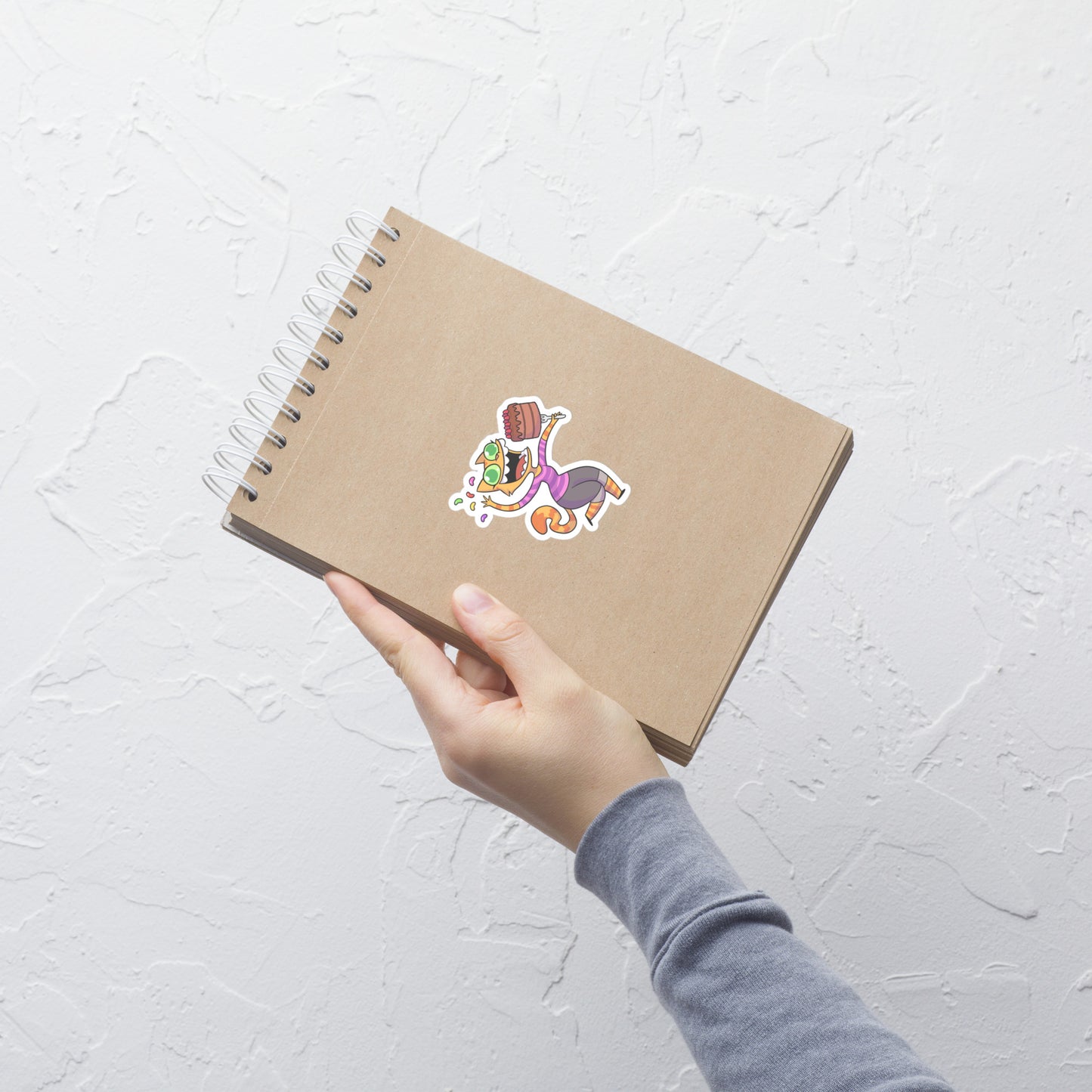 Fran Sneakin' Snacks Vinyl Sticker