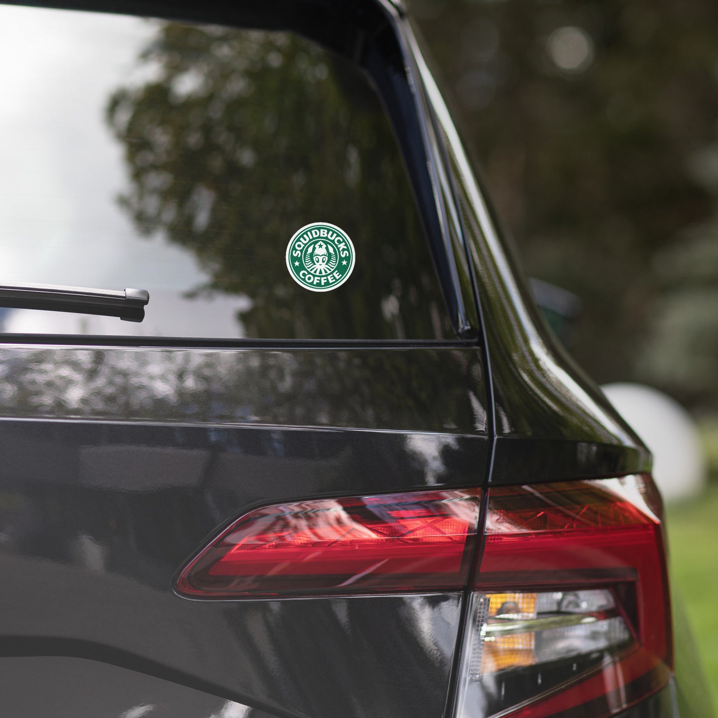 Squidbucks Coffee Vinyl Sticker