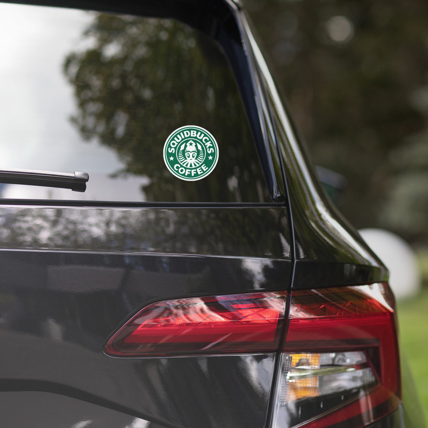 Squidbucks Coffee Vinyl Sticker
