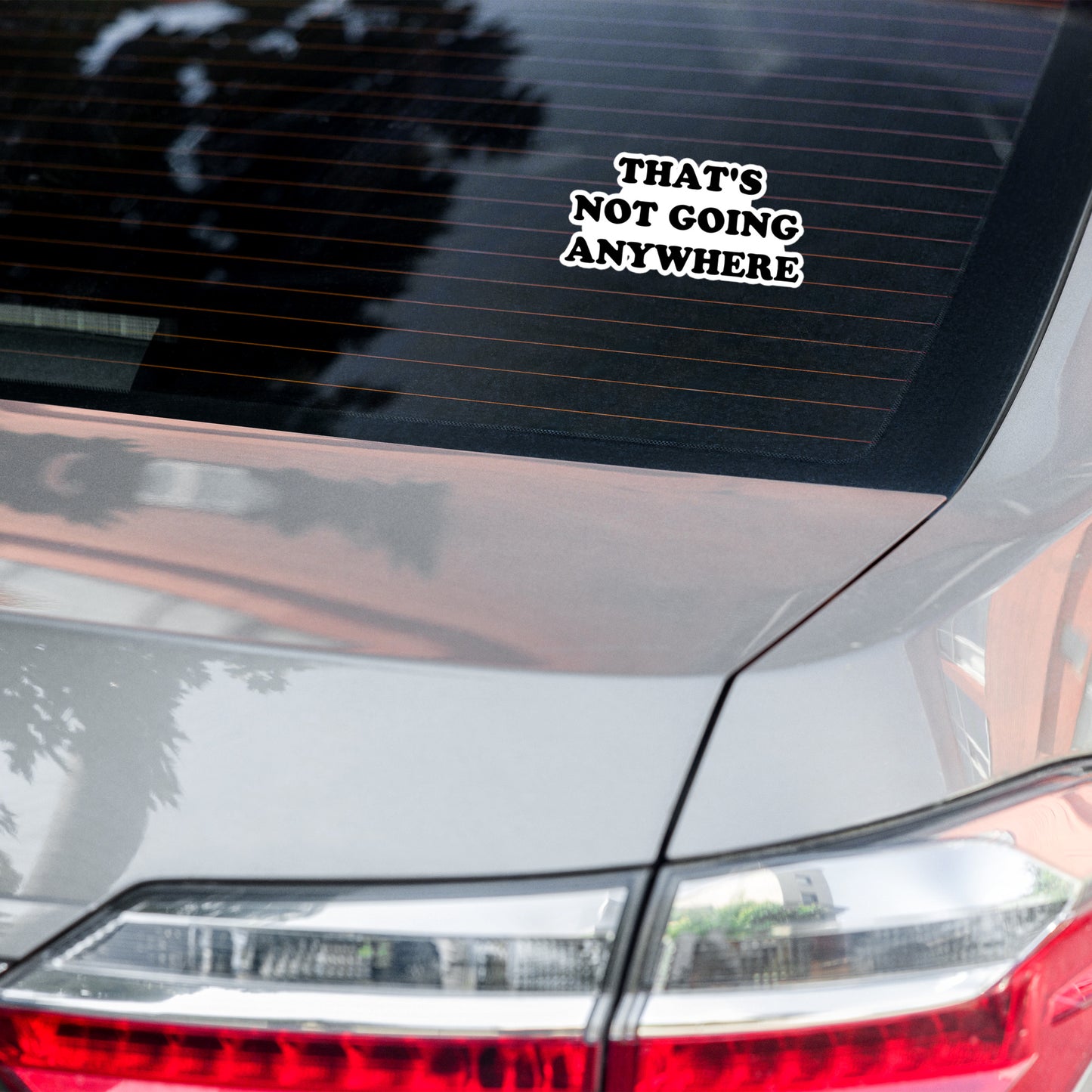 That's Not Going Anywhere Vinyl Sticker