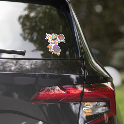 Fran Sneakin' Snacks Vinyl Sticker
