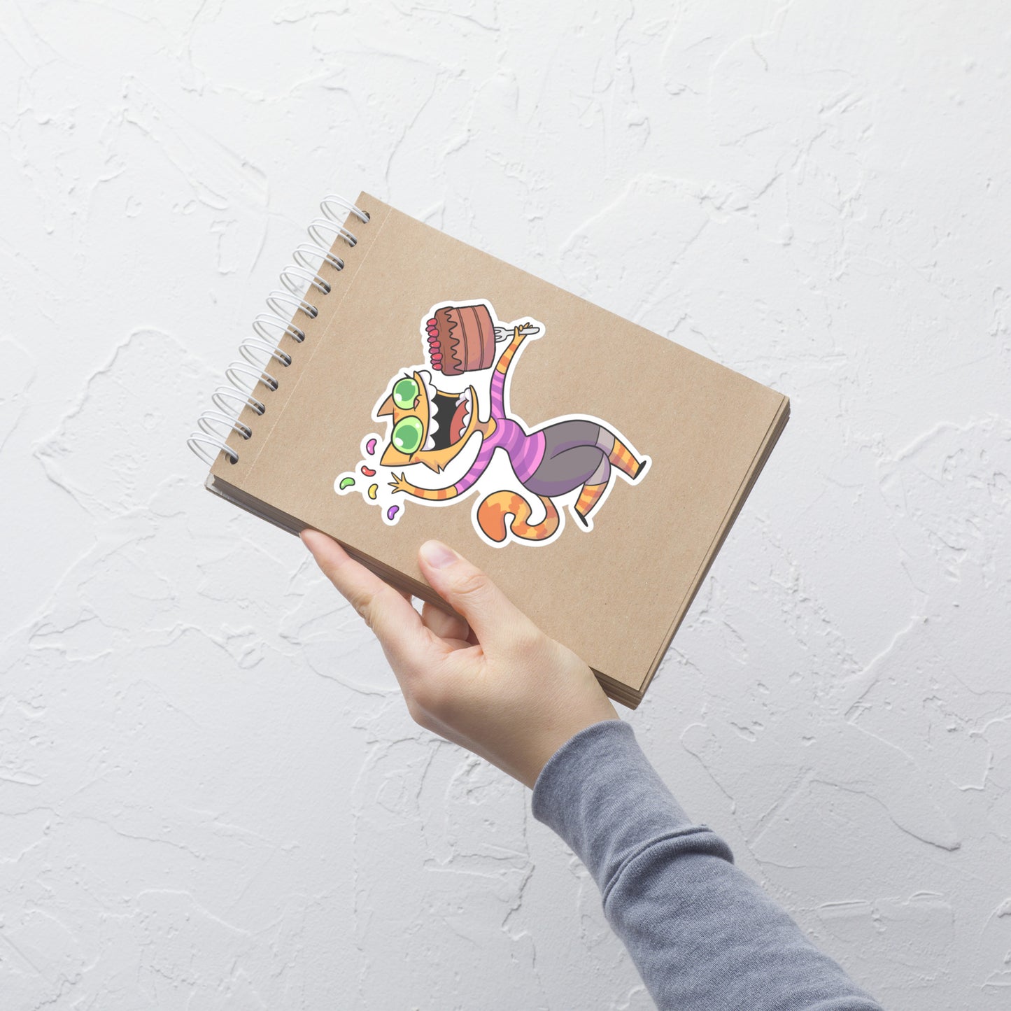 Fran Sneakin' Snacks Vinyl Sticker