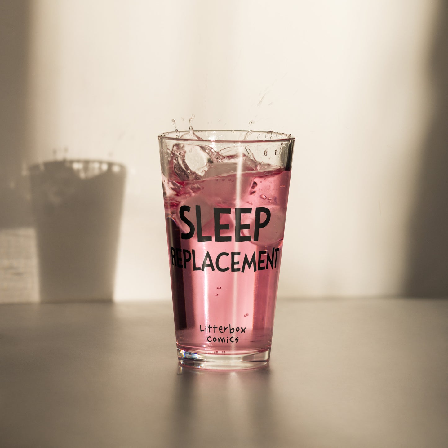 Sleep Replacement Pint Glass