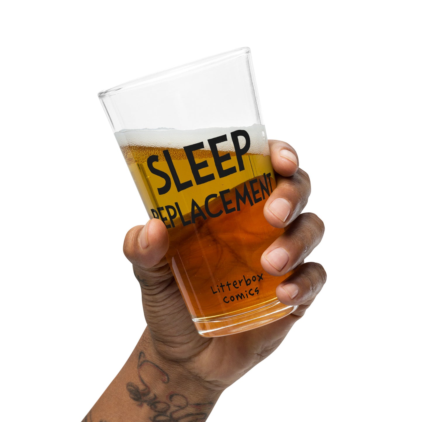 Sleep Replacement Pint Glass