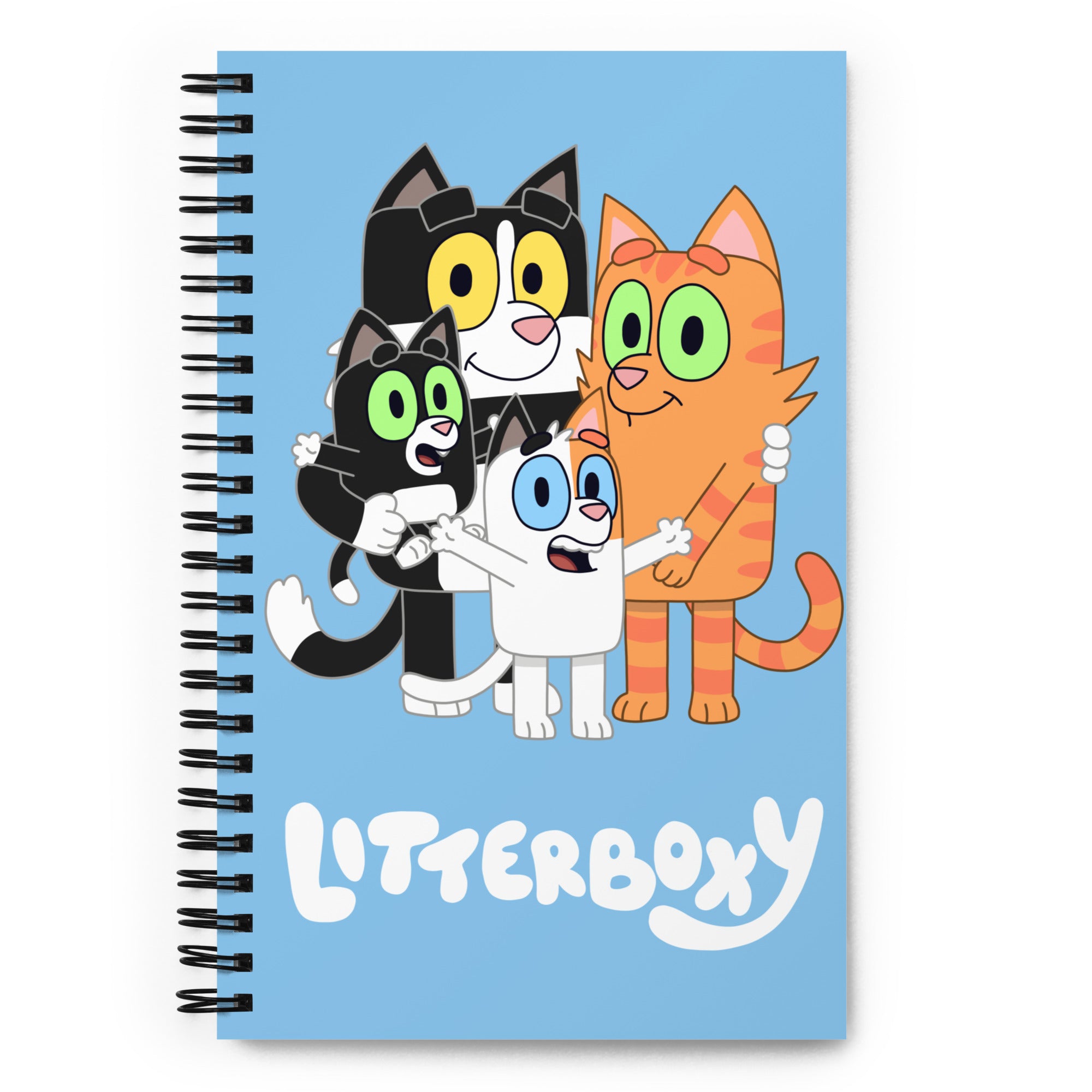 Litterboxy Family Notebook – Litterbox Comics
