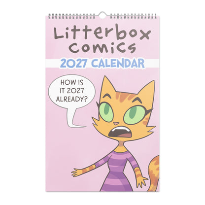 Litterbox Comics 2027 Wall Calendar
