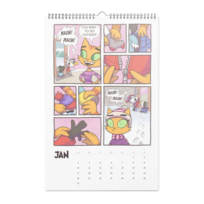 Litterbox Comics 2027 Wall Calendar