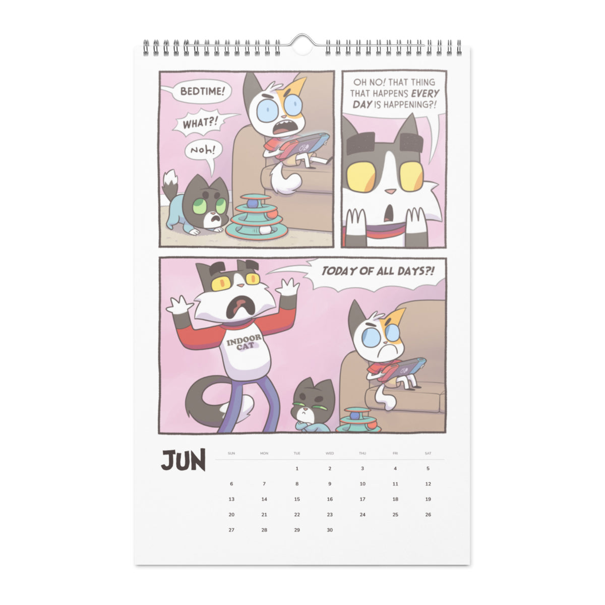 Litterbox Comics 2027 Wall Calendar