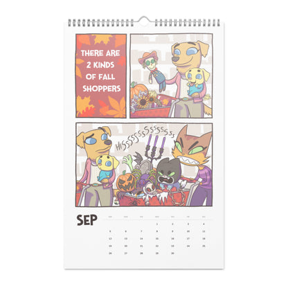 Litterbox Comics 2027 Wall Calendar
