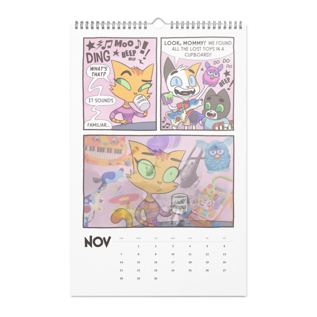 Litterbox Comics 2027 Wall Calendar