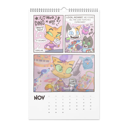 Litterbox Comics 2027 Wall Calendar