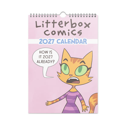 Litterbox Comics 2027 Wall Calendar