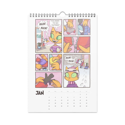Litterbox Comics 2027 Wall Calendar