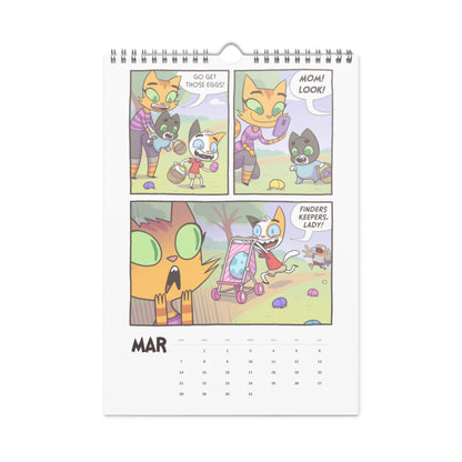 Litterbox Comics 2027 Wall Calendar
