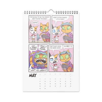 Litterbox Comics 2027 Wall Calendar