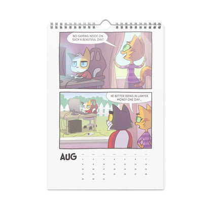 Litterbox Comics 2027 Wall Calendar