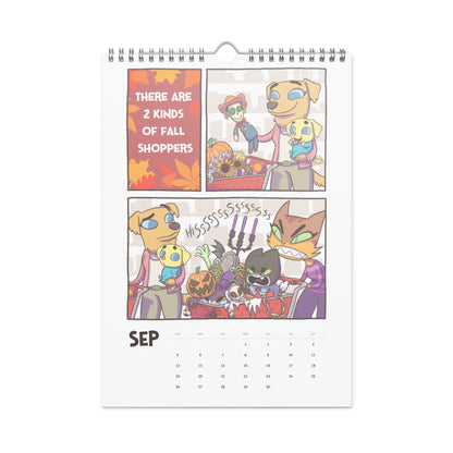 Litterbox Comics 2027 Wall Calendar