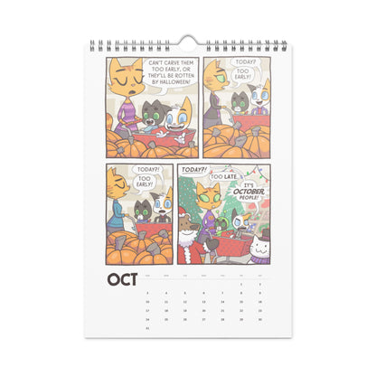 Litterbox Comics 2027 Wall Calendar