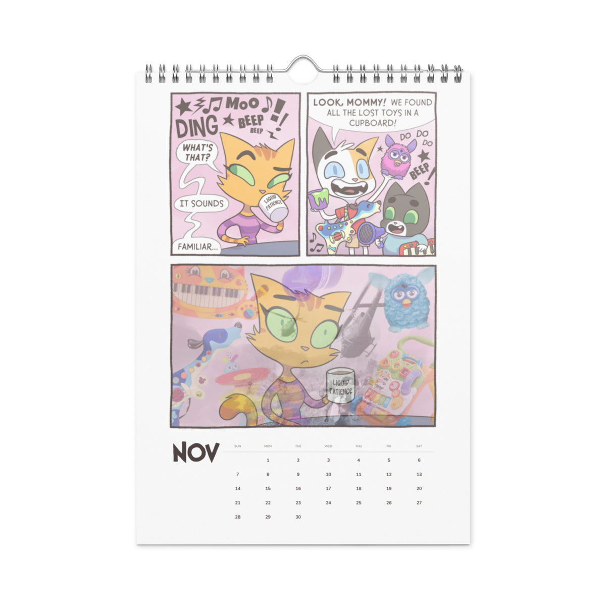 Litterbox Comics 2027 Wall Calendar