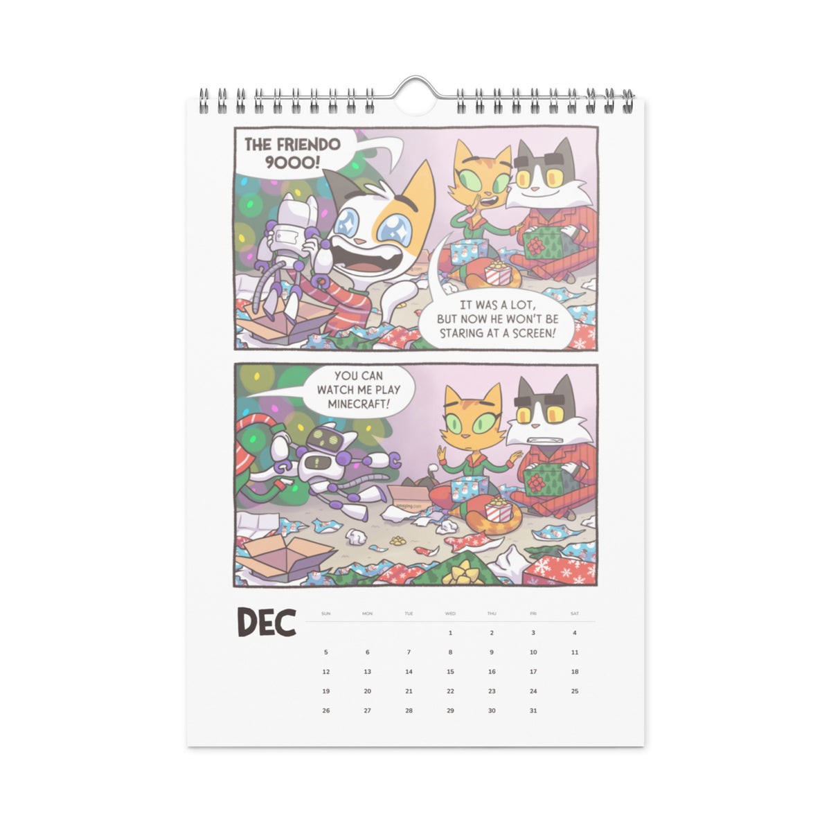 Litterbox Comics 2027 Wall Calendar