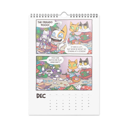 Litterbox Comics 2027 Wall Calendar