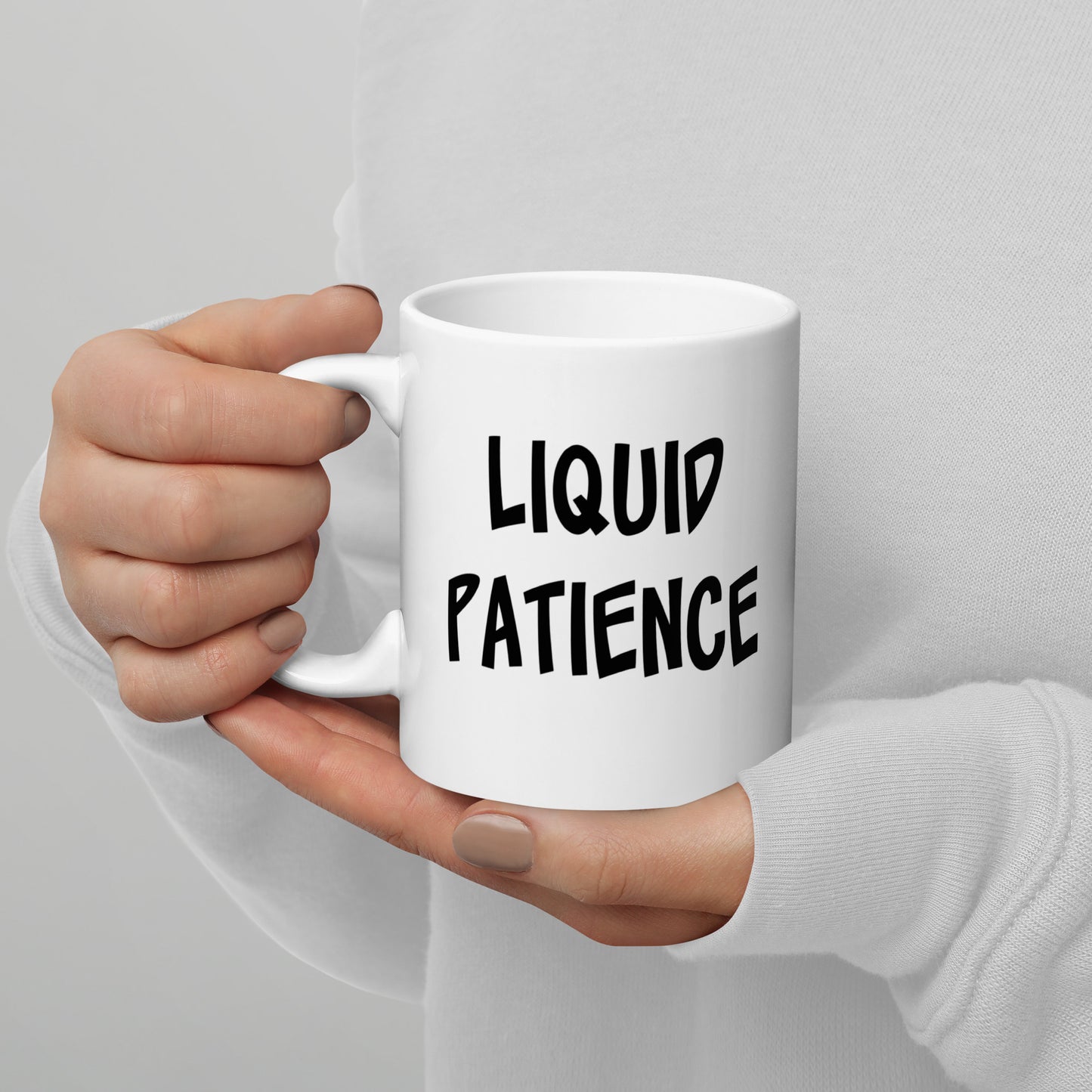 Liquid Patience (with Fran) Mug