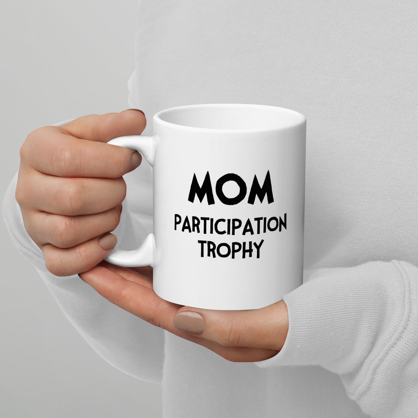 MOM Participation Trophy (with Fran) Mug