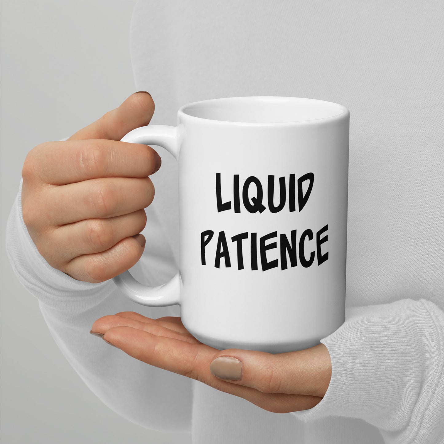 Liquid Patience (with Fran) Mug
