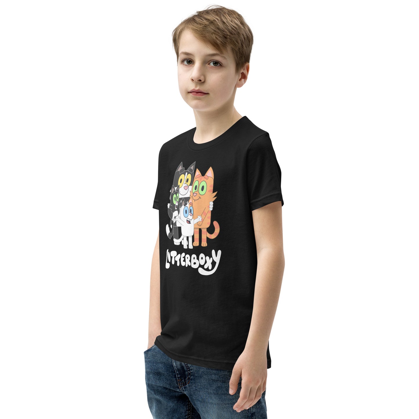Litterboxy Family Youth T-Shirt