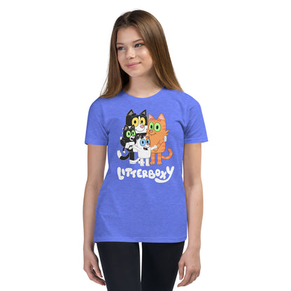 Litterboxy Family Youth T-Shirt