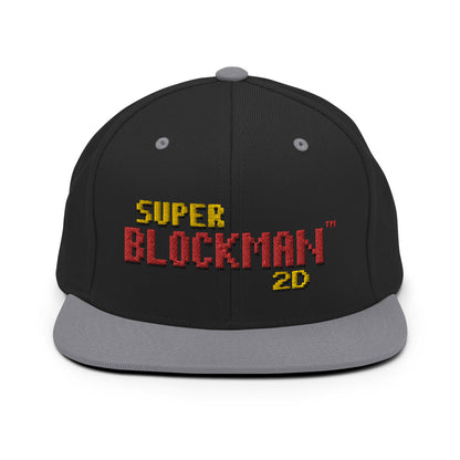 Super Blockman 2D Snapback Hat