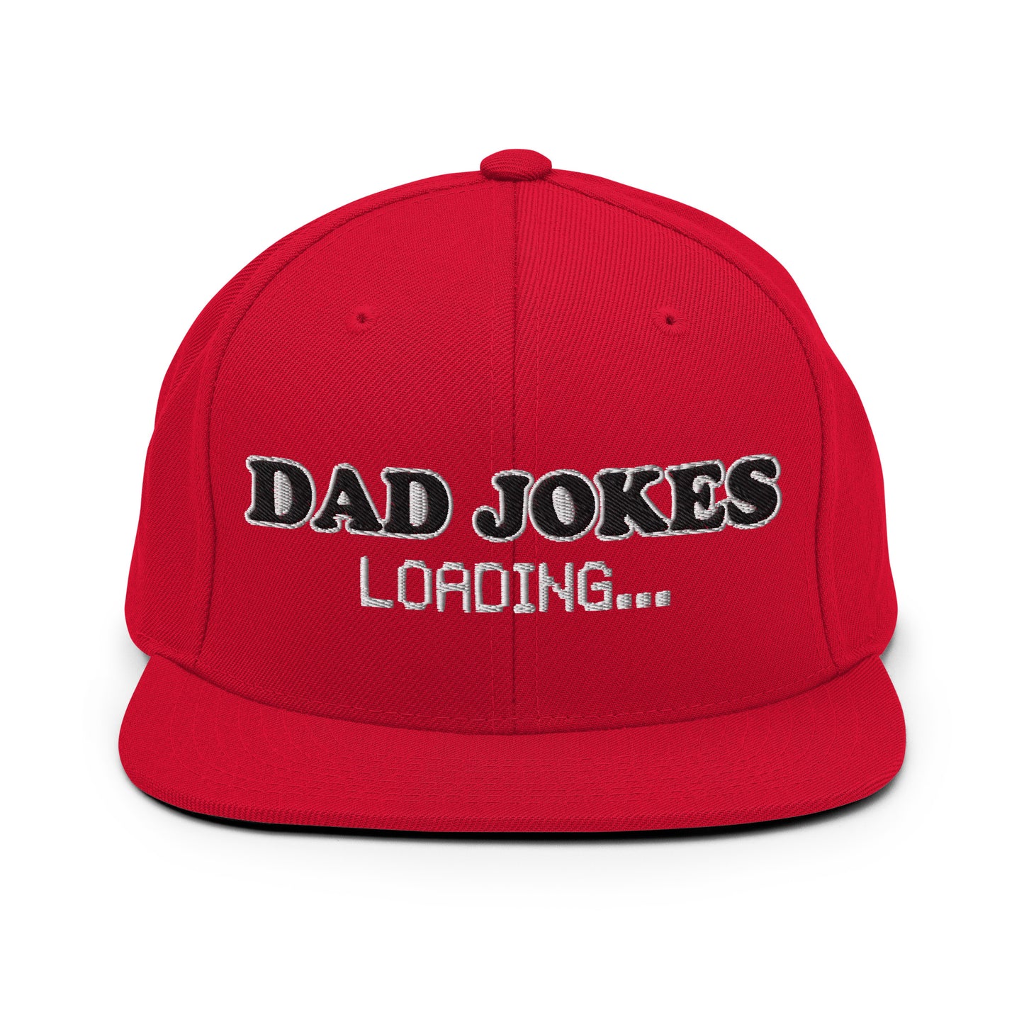 DAD JOKES Loading... Snapback Hat