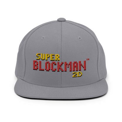 Super Blockman 2D Snapback Hat