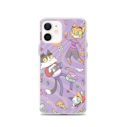 Litterbox Family Vortex iPhone Case