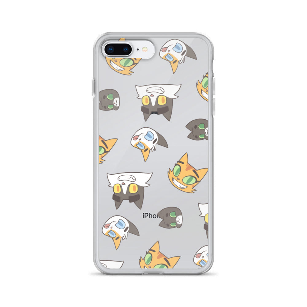 Litterbox Pattern iPhone Case