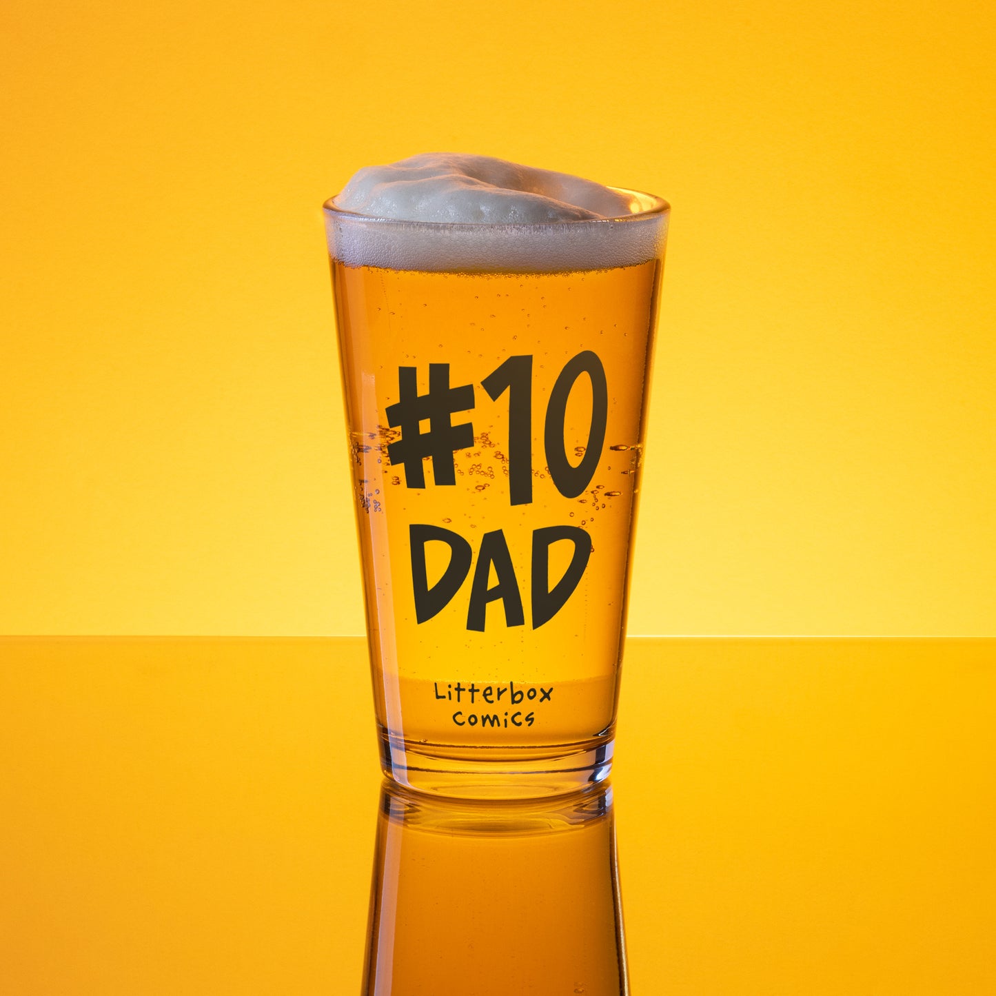 #10 DAD Pint Glass