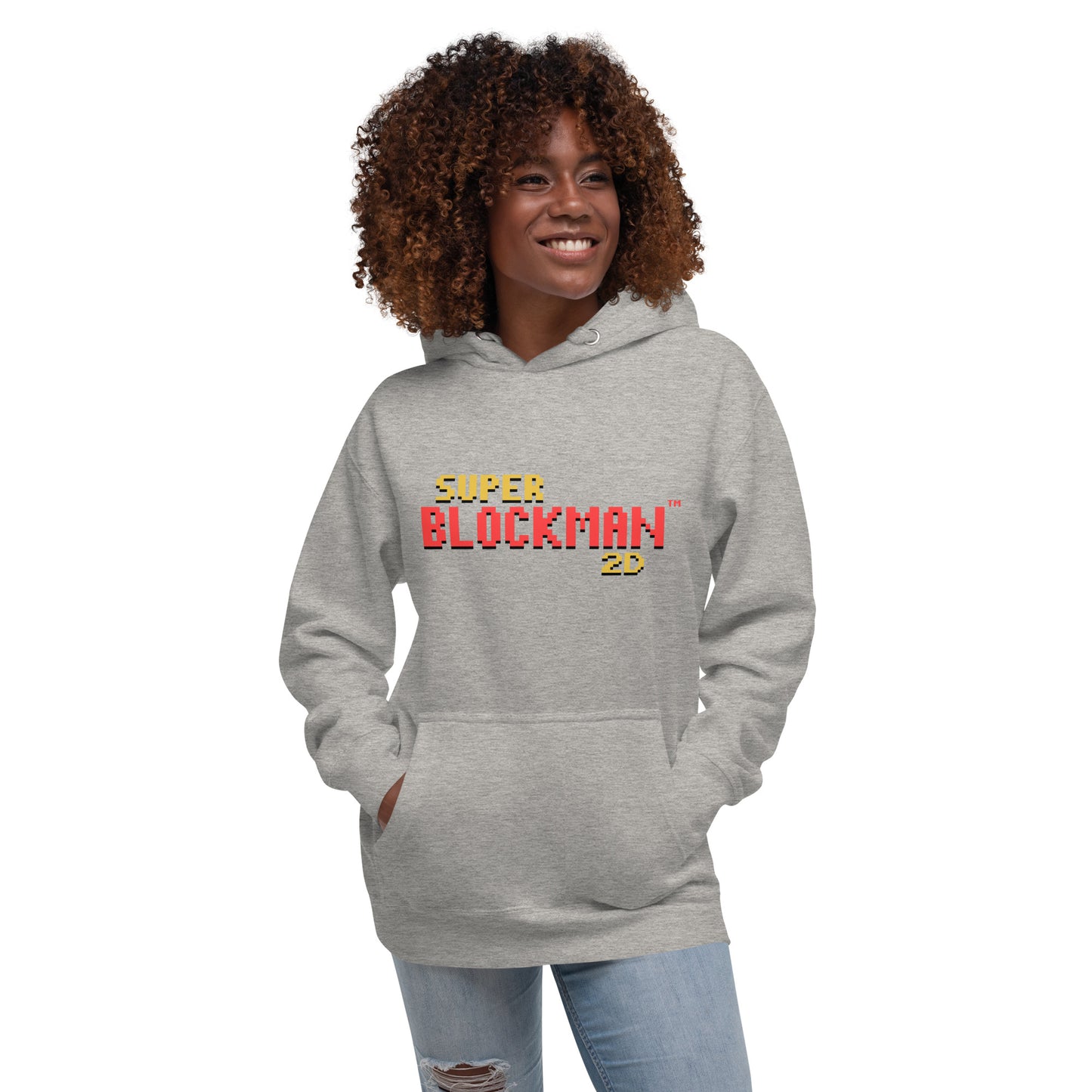 Super Blockman 2D Unisex Hoodie