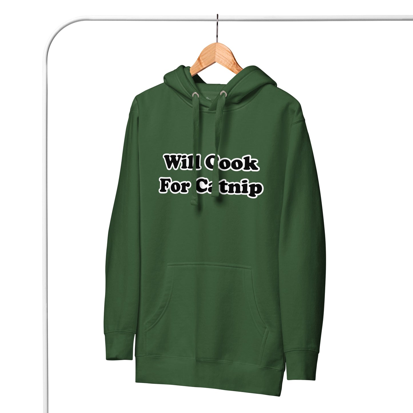 Will Cook For Catnip Unisex Hoodie