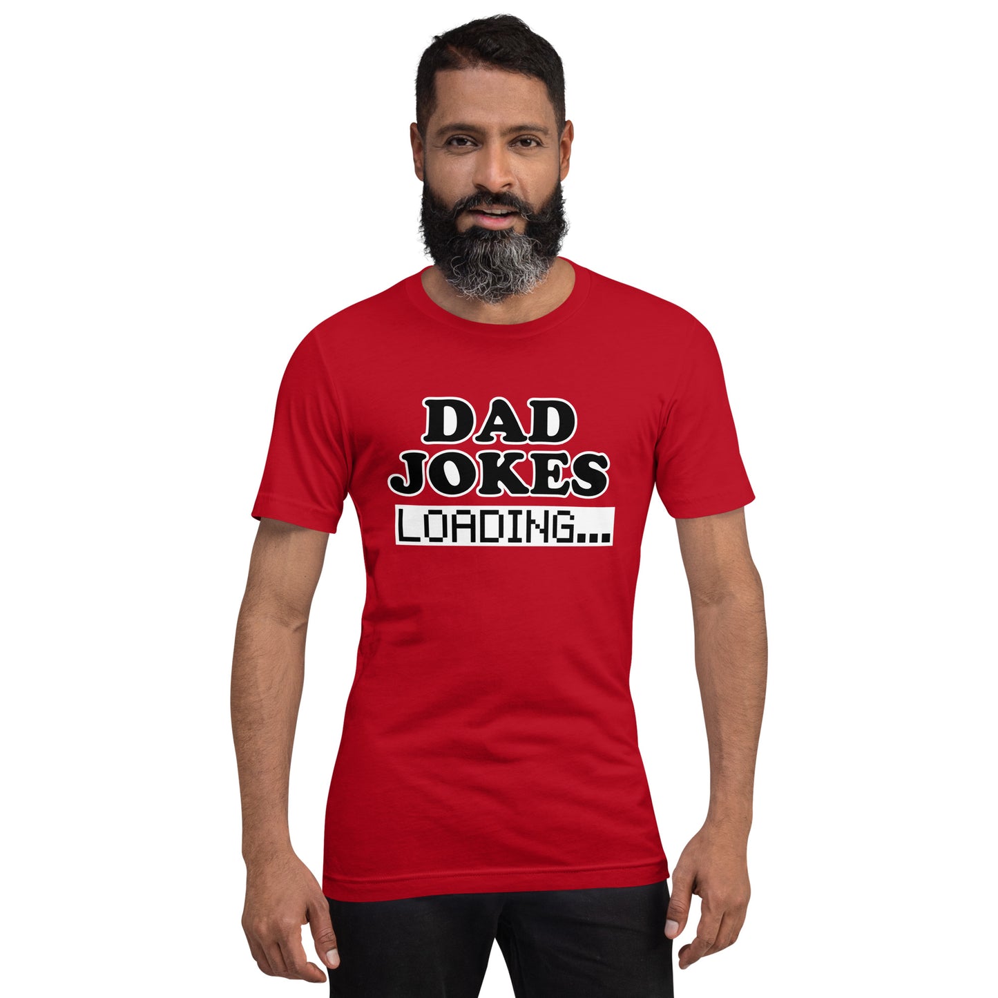 DAD JOKES Loading... Unisex t-shirt