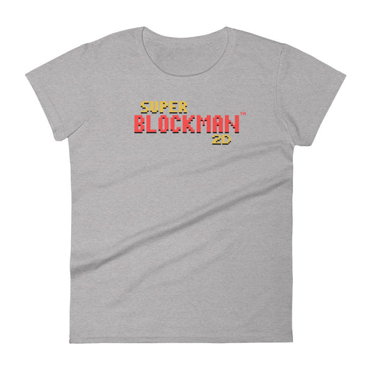 Super Blockman 2D Women's T-Shirt