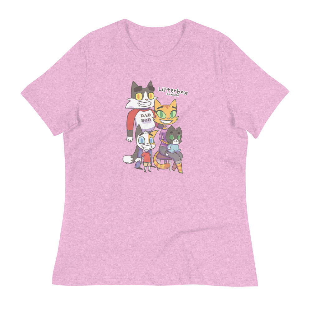 Litterbox Family Women's Relaxed T-Shirt