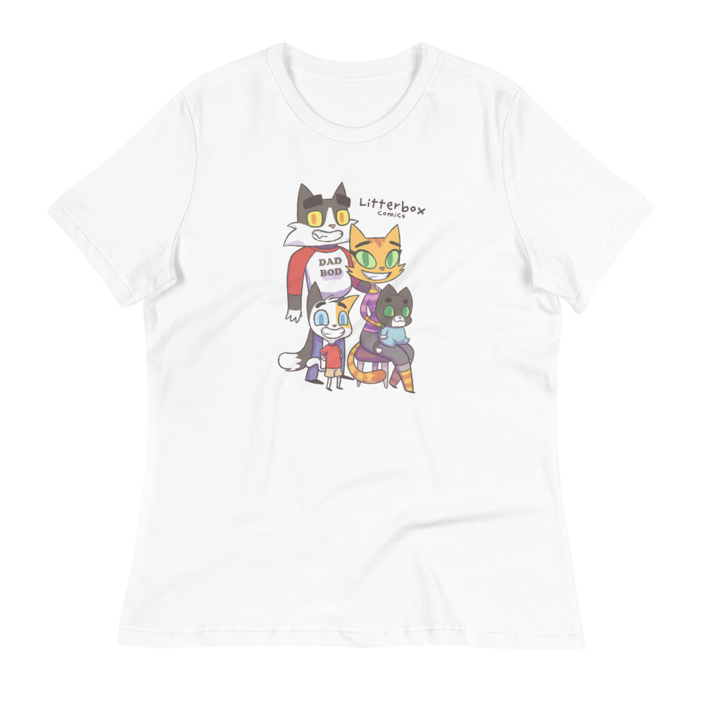 Litterbox Family Women's Relaxed T-Shirt